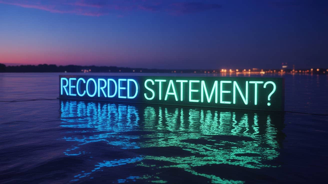 Coastal NC car accident tips | Neon sign asking